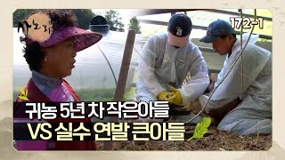 [사노라면] 172-1 귀농 5년 차 작은아들 vs 실수 연발 큰아들!