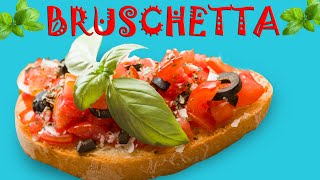 Bruschetta the Queen of Italian food. Classic recipe and many ideas for a fantastic lunch.