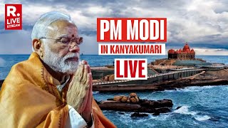 LIVE: PM Modi Arrives At Swami Vivekananda Rock Memorial To Start 48-Hour Meditation | Kanyakumari