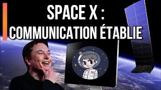 SpaceX: Communication établie avec Starlink - Le Journal de l'espace #40 - Culture générale spatiale