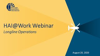 HAI@Work Webinar: Longline Operations