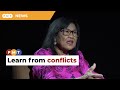 Learn from conflicts, don’t let politics, religion divide us, says Rafidah