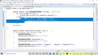 Methods With Variable Parameters in Java