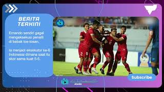 Curhat Ernando Ari Setelah Gagal Eksekusi Penalti di Final Piala AFF U 23