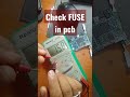 How to check a Fuse with multimeter.