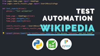 Simple test automation with Pytest and Selenium | Python🐍
