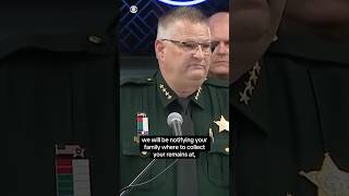 Florida sheriff tells protesters, "We will kill you, graveyard dead" if they use weapons #shorts