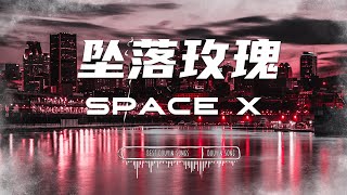 space x - 坠落玫瑰 [擦干嘴角留下的余味]【動態歌詞Lyrics】