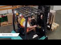 baoli kbe25 electric counterbalance forklift walk through