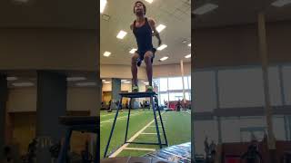 Jumping squat backflips #athletics #backflip #getright #dontgiveup