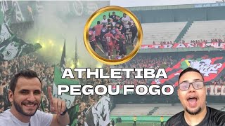 CLIMA INSANO NO ATHLETIBA| CORITIBA 0 x 0 ATHLETICO