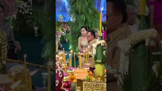 ពិធីមង្គលការដ៏ស្រស់ស្អាត #wedding #khmerwedding #funnywedding #love #khmerweddingsong #entertainment