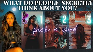 WHAT DO PEOPLE SECRETLY 🗝️✨ THINK ABOUT YOU? 👁️ ✨PICK A CARD PSYCHIC READING