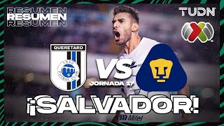 HIGHLIGHTS | Querétaro vs Pumas | CL2024 - Liga Mx J17 | TUDN
