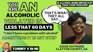 Ep. 140 I don't have a problem with alcohol, Yes you do, Judge bluntly tells the truth #Karen #court