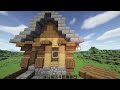 minecraft how to build a medieval butcher s house butcher shop tutorial