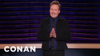 Conan Was In The Hospital This Weekend Passing An Infinity Stone | CONAN on TBS