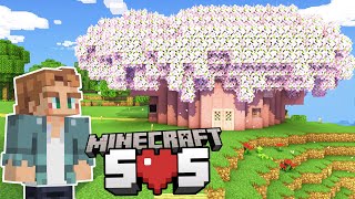 THE PERFECT STARTER HOME IN HARDCORE!! Minecraft S.O.S | Ep 2