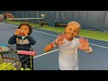 6 year old tennis prodigy tennis practice m3