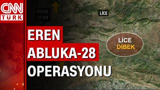 Eren Abluka-28 Operasyonu başlatıldı