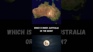 Testing Australia's Size Against The Moon