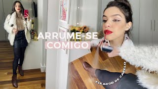 ARRUME- SE COMIGO PARA JANTAR COM O BOY | make, cabelo e look