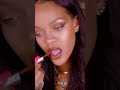 #Rihanna’s perfect Holiday night out #brownlip 🪩✨ Our #STUNNALIPPAINT in Unveil! 🤎 #brownlipcombo