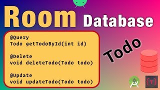 Room Database | Delete, Update | using Singleton Pattern
