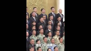 习近平：“嫦娥”既是中国的、又属于全人类。（来源：央视时政）