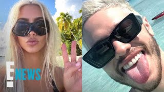 Kim Kardashian Calls Out Pete for Making Fun of Her on Vacay | E! News