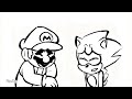 the most mature mario and sonic rivalry animation