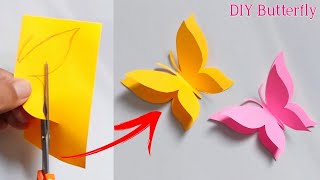 How To Make Paper Butterfly Very Easy | Butterfly Making With Paper | DIY Craft