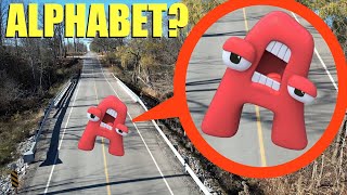 when your Drone catches Alphabet Lore blocking the Road, Do not pass him, Drive away FAST!!