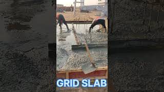 Grid slab casting👍👍👍👍 work and finish🏁🏁🏁 work👍👍 💫💫💫💫💯💯👌👌😂💫⛑️⛑️⛑️💫💫 #civilenginering #construction