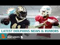 Dolphins Rumors & NFL News: Alvin Kamara Trade? Tua’s Hip Injury, DeVante Parker & Preston Williams