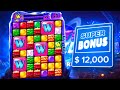 Buying a Crazy $12,000 SUPER BONUS on CLUSTER SLIDE! (A Lot of Bonus Buys)