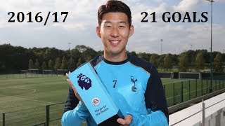 Heung Min Son GOALS - All of Sonny's Goals from the 2016/17 Season