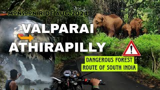 VALPARAI TO ATHIRAPALLY Forest Route in Tamil | How to Plan? | Elephants Zone | Athirapilly Falls