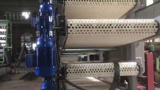 ＝昌鋐機電工業有限公司＝Multi-layer type tabletop chain BATCH OFF MACHINE  多層式塑鋼網橡塑膠冷卻機