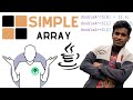 How to create a simple Double Array in Java | 3 ways to create an Array in Android Studio Java App