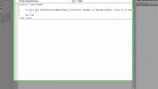 VB NET Tutorial 10 Menu Strip Visual Basic 2008 2010