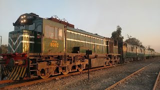 Hbu 20 8082 Locomotive Departing Speedly From Sanawan