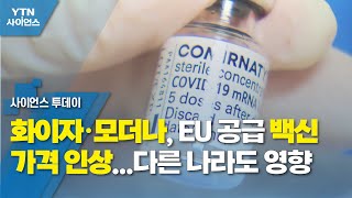 화이자·모더나, EU 공급 백신 가격 인상...다른 나라도 영향받을 듯 / YTN 사이언스