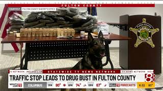 Traffic stop leads to drug bust in Fulton County