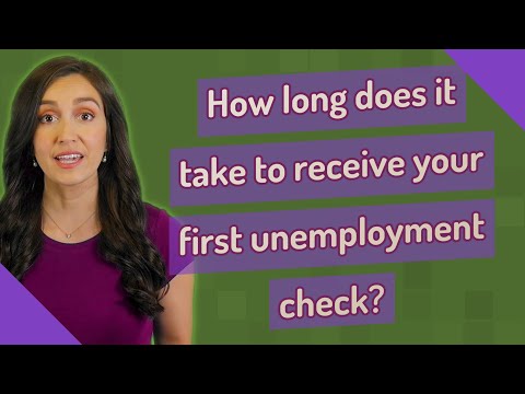 How long does it take to get your first unemployment check in Delaware?