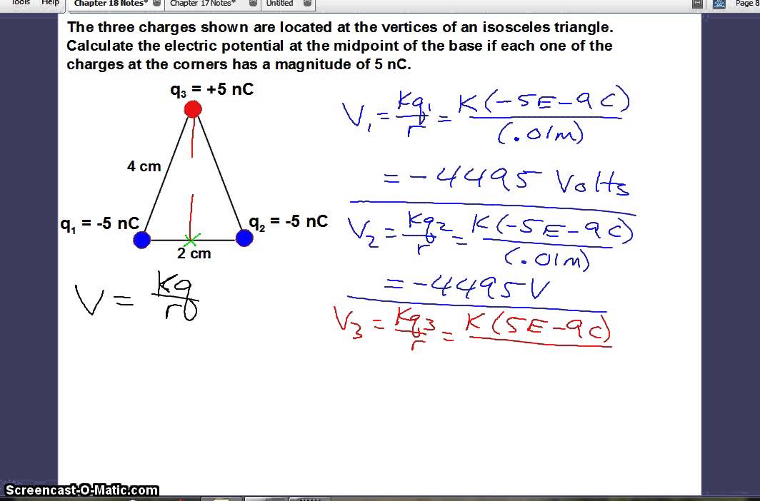 Example Of Electric Potential