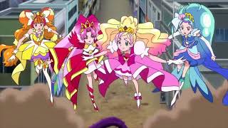 【AMV/MAD】映画 プリキュアオールスターズ みんなで歌う♪奇跡の魔法! 「Dokkin◇魔法つかいプリキュア！Part2」