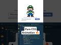 Make Mario's brother Smile CAPTCHA CSS Animation
