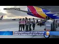 flag draped casket of lasd deputy killed in oregon crash arrives in la