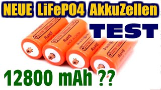 Neue LiFePO4 12800 mAh ! Jungla 32700 Akku Zellen Test Stromspeicher für Solaranlage Balkonkraftwerk